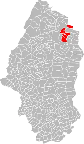 Localisation de Communauté de communes du pays du Ried Brun