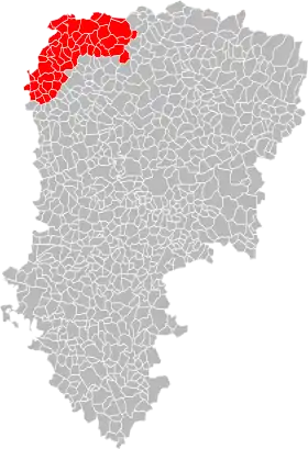 Localisation de Communauté de communesdu Pays du Vermandois