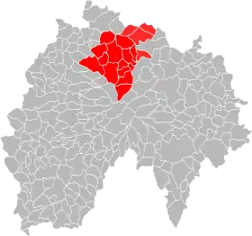 Localisation de Communauté de communesdu Pays Gentiane