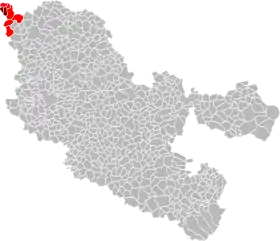 Localisation de Communauté de communes du Pays-Haut Val d'Alzette
