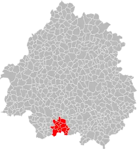 Localisation de Communauté de communes du Pays issigeacois