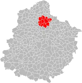 Localisation de Communauté de communes du Pays marollais