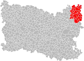 Localisation de Communauté de communes du Pays Noyonnais