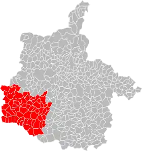 Localisation de Communauté de communes du Pays Rethélois