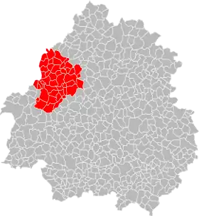 Localisation de Communauté de communes du Périgord Ribéracois