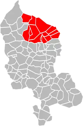 Localisation de Communauté de communes du Pays Sous-Vosgien