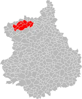 Localisation de Communauté de communes du Plateau de Brezolles