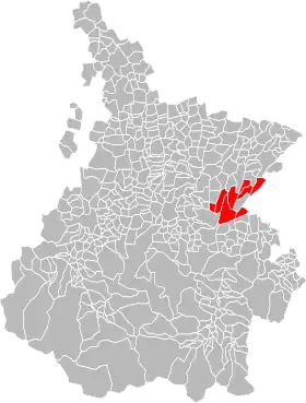 Localisation de Communauté de communes du Plateau de Lannemezan