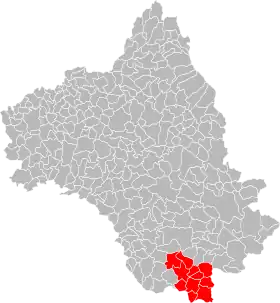 Localisation de Communauté de communesdu Rougier de Camarès