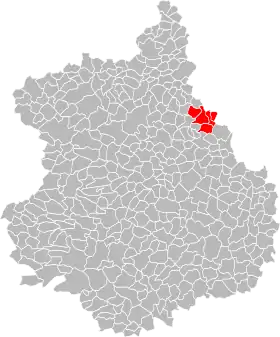 Localisation de Communauté de communes du Val Drouette