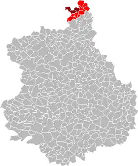 Localisation de Communauté de communes Val d'Eure et Vesgre