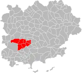 Localisation de Communauté de communes du Val d'Issole