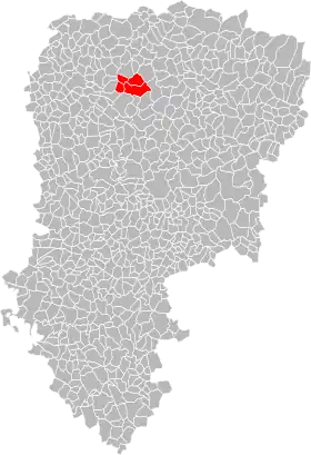 Localisation de Communauté de communesdu Val d'Origny