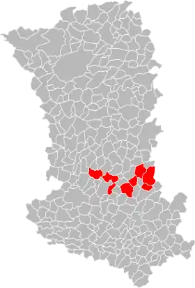 Localisation de Communauté de communesdu Val de Sèvre