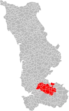 Localisation de Communauté de communes du Val de Sée