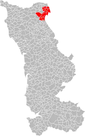 Localisation de Communauté de communes du Val de Saire