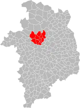 Localisation de Communauté de communes en Terres vives