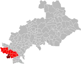 Localisation de Communauté de communes interdépartementale des Baronnies