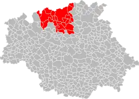 Localisation de Communauté de communes de la Ténarèze