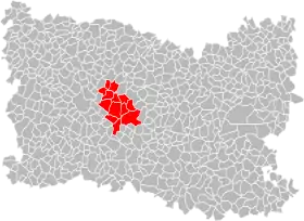 Localisation de Communauté de communesRurales du Beauvaisis