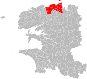 Localisation de Haut-Léon Communauté