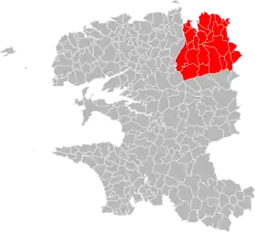 Localisation de Morlaix Communauté