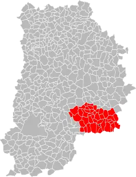 Localisation de Communauté de communes de la Bassée - Montois
