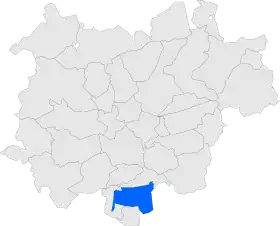 Localisation de Castellbell i el Vilar