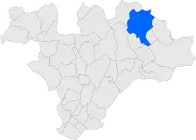 Localisation de Fogars de Montclús