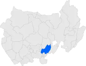 Localisation de Montgai