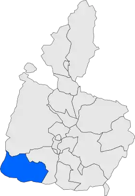 Localisation de Sant Esteve de la Sarga