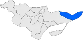 Localisation de Sant Jaume d'Enveja