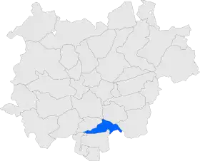 Localisation de Sant Vicenç de Castellet