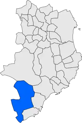 Localisation de Santa Cristina d'Aro