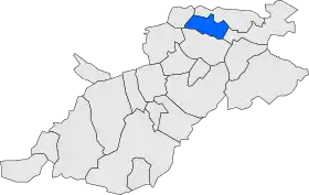 Localisation de Savallà del Comtat