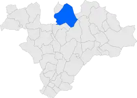 Localisation de Tagamanent
