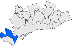 Localisation de Vila-seca