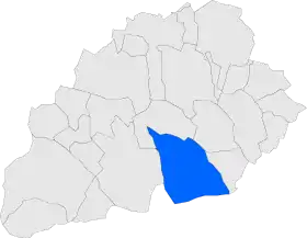 Localisation de La Pobla de Cérvoles