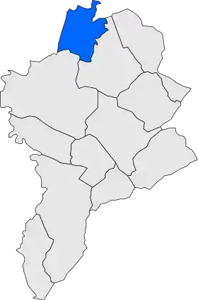 Localisation de La Pobla de Massaluca