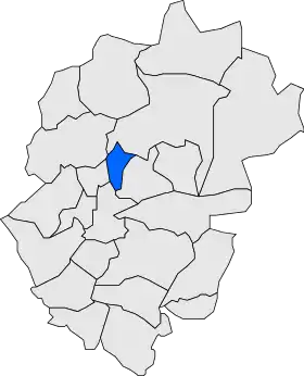 Localisation de La Vilella Alta