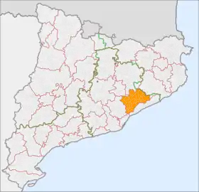 Localisation de Vallès Oriental