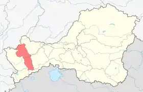 Localisation de Baryyn-Khyemchik kozhuunuBaroun-Khemtchikski kozhuun