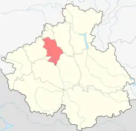 Localisation de Raïon de Tchemal