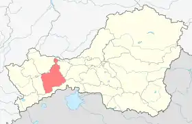 Localisation de Chöön-Khyemchik Kozhuunu