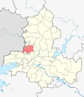 Localisation de Raïon municipal de Krasny Souline