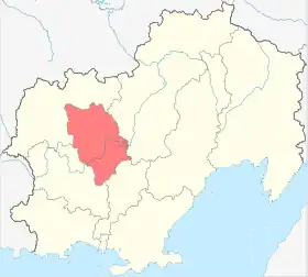 Localisation de Raïon de Iagodnoïe  Ягоднинский район