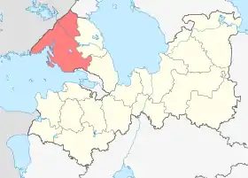 Localisation de Raïon de Vyborg