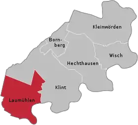 Localisation de Laumühlen