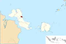 Localisation de Pangkal Pinang