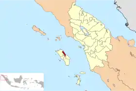 Localisation de Gunungsitoli